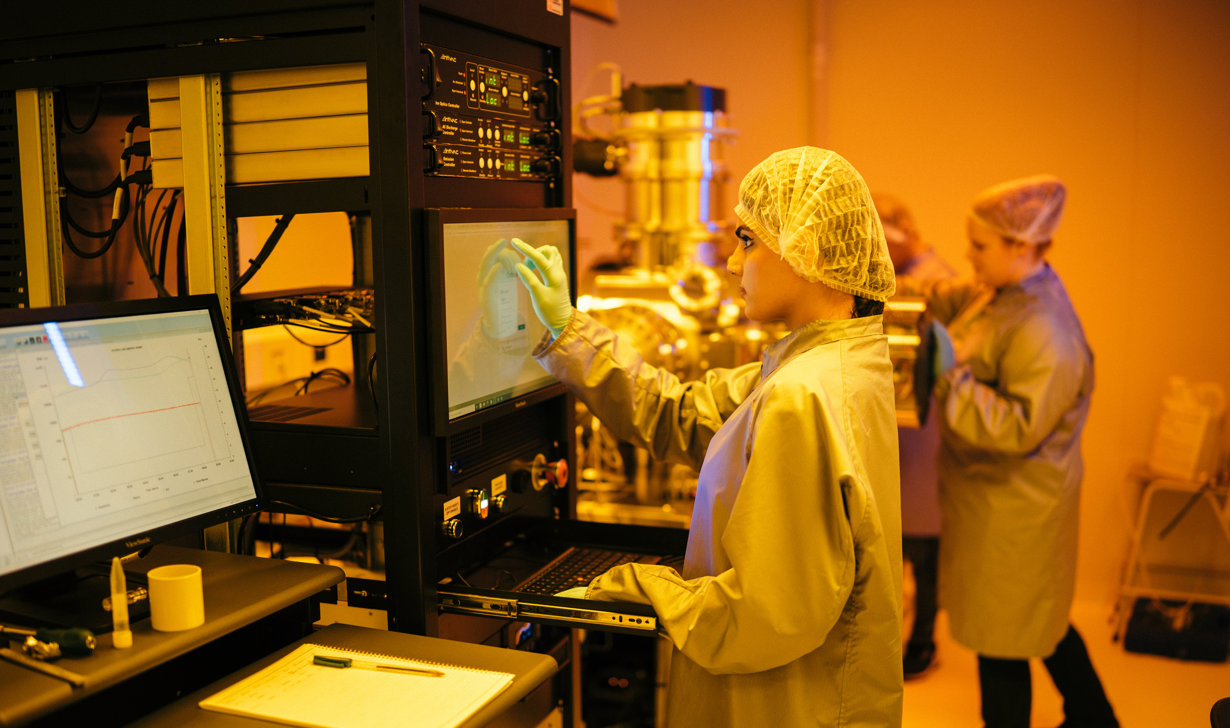 Ritika Bazzad, a  PhD student at quantum labs at the University of Technology Sydney [Sydney Quantum Academy]