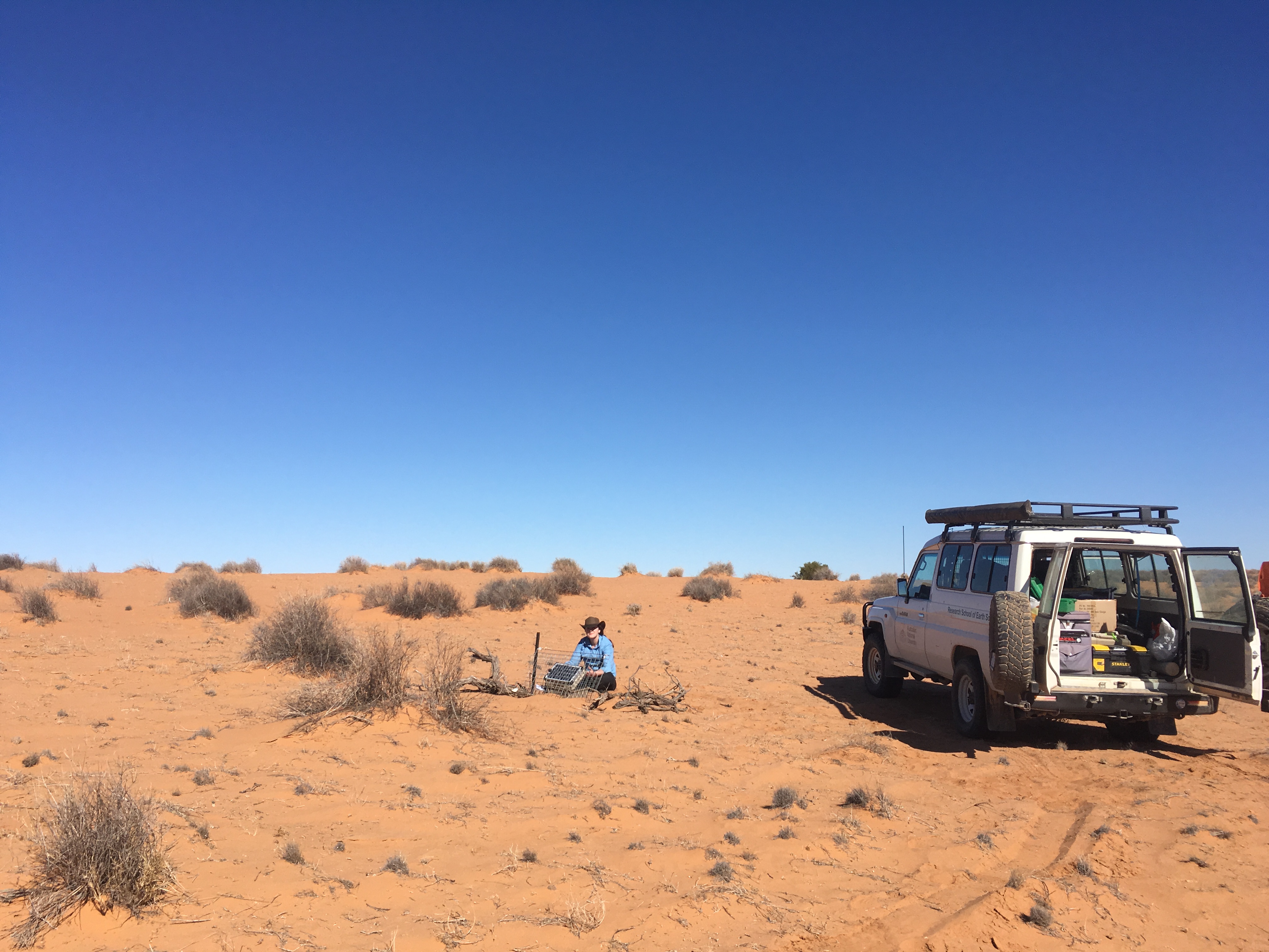 ANU seismologist, Dr Caroline Eakin, says around 75 per cent of the Australian continent’s surface is covered by sediment. Photo: supplied image.