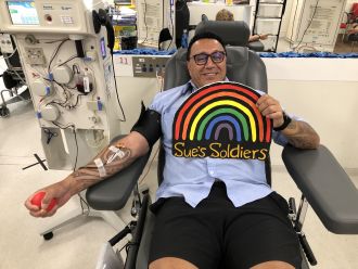 Sydney rare blood donor Joseph Ratana