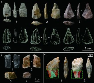 Initial Upper Palaeolithic artefacts from Shiyu, China