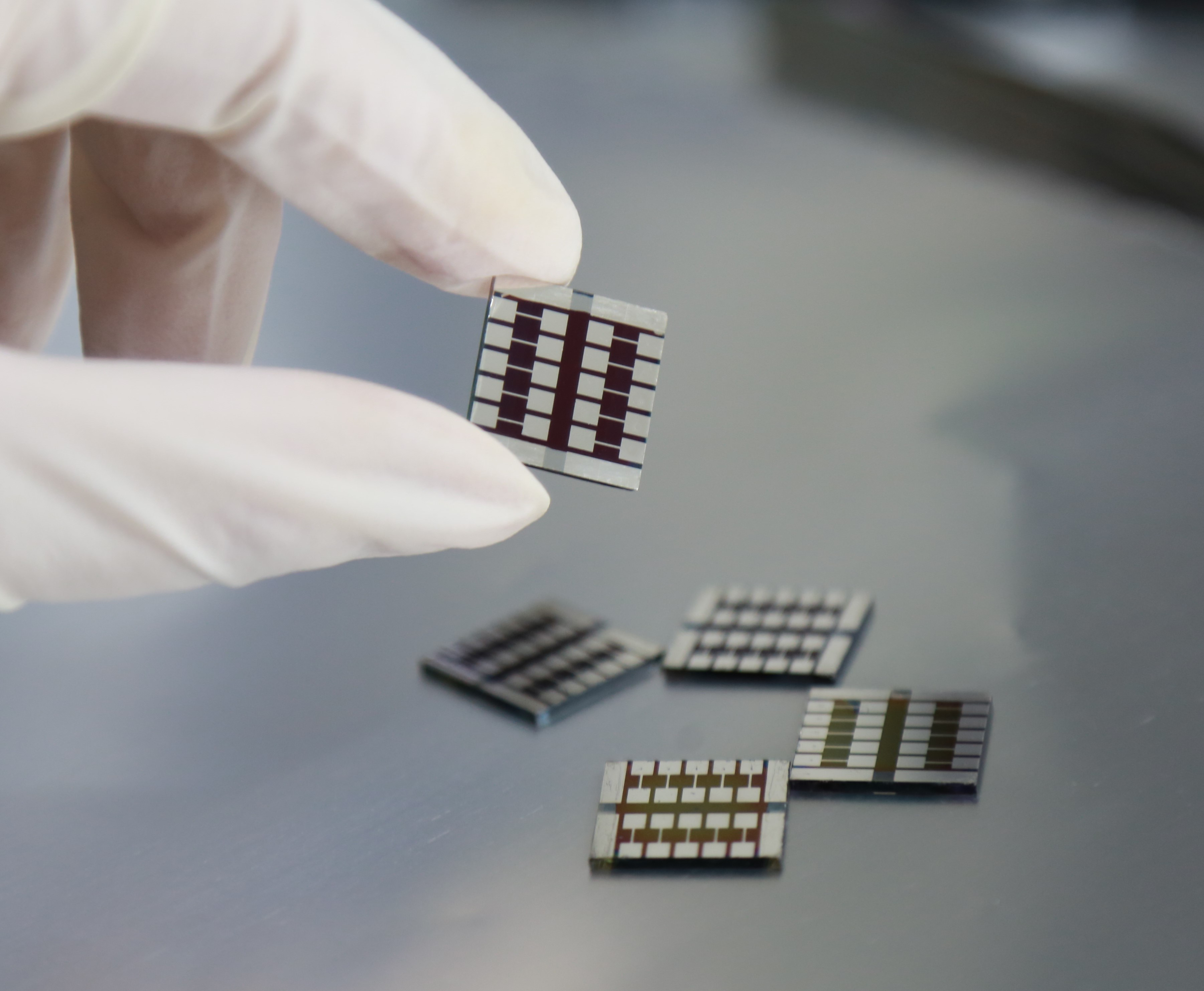 Perovskite solar cells containing capsaicin. Credit: Jin Yang