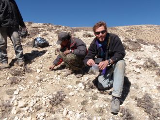 David Raubenheimer in Nepal studying human diets