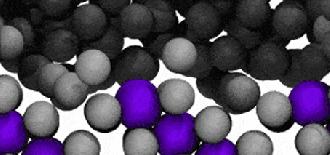 Gallium atoms breaking free