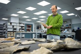 Bone tools found in Olduvai 5