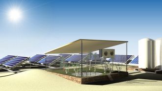 Water Generating Solar Panels