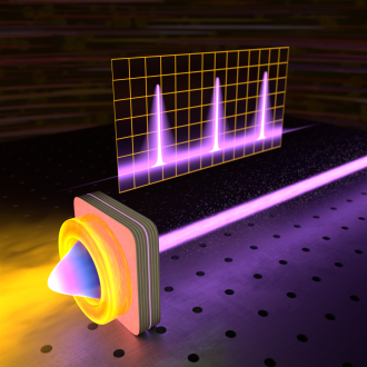 Illustration of trapped polariton condensate