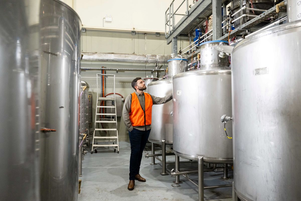 Researcher at the University of Adelaide, Jack Hetherington. Credit: Morgan Sette