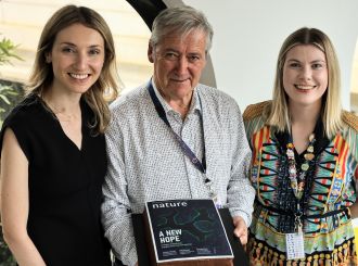 Dr Zoe Marks, Prof Paul Hertzog & Dr Nicole Campbell's Nature publicatio