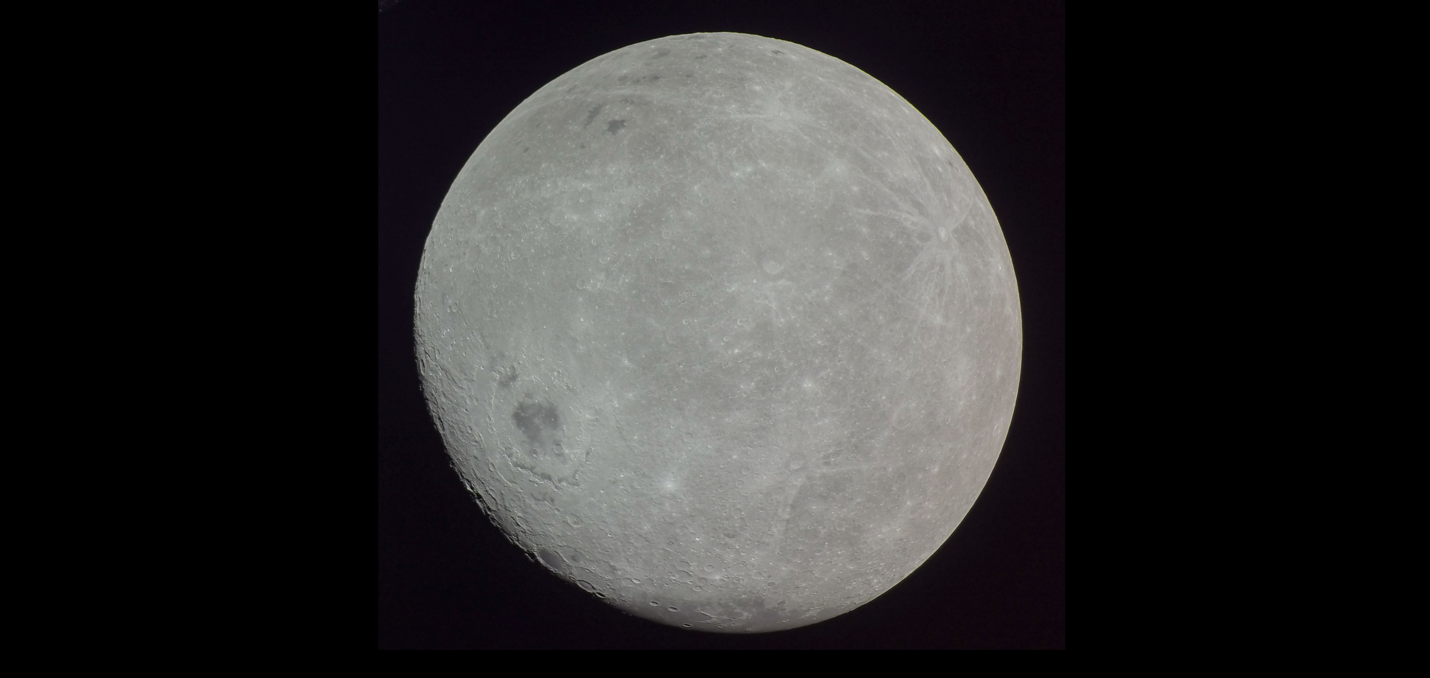 Far side of the moon, NASA, Public domain, via Wikimedia Commons