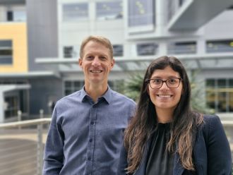 Prof Mark Hancock and Dr Natasha Pocovi