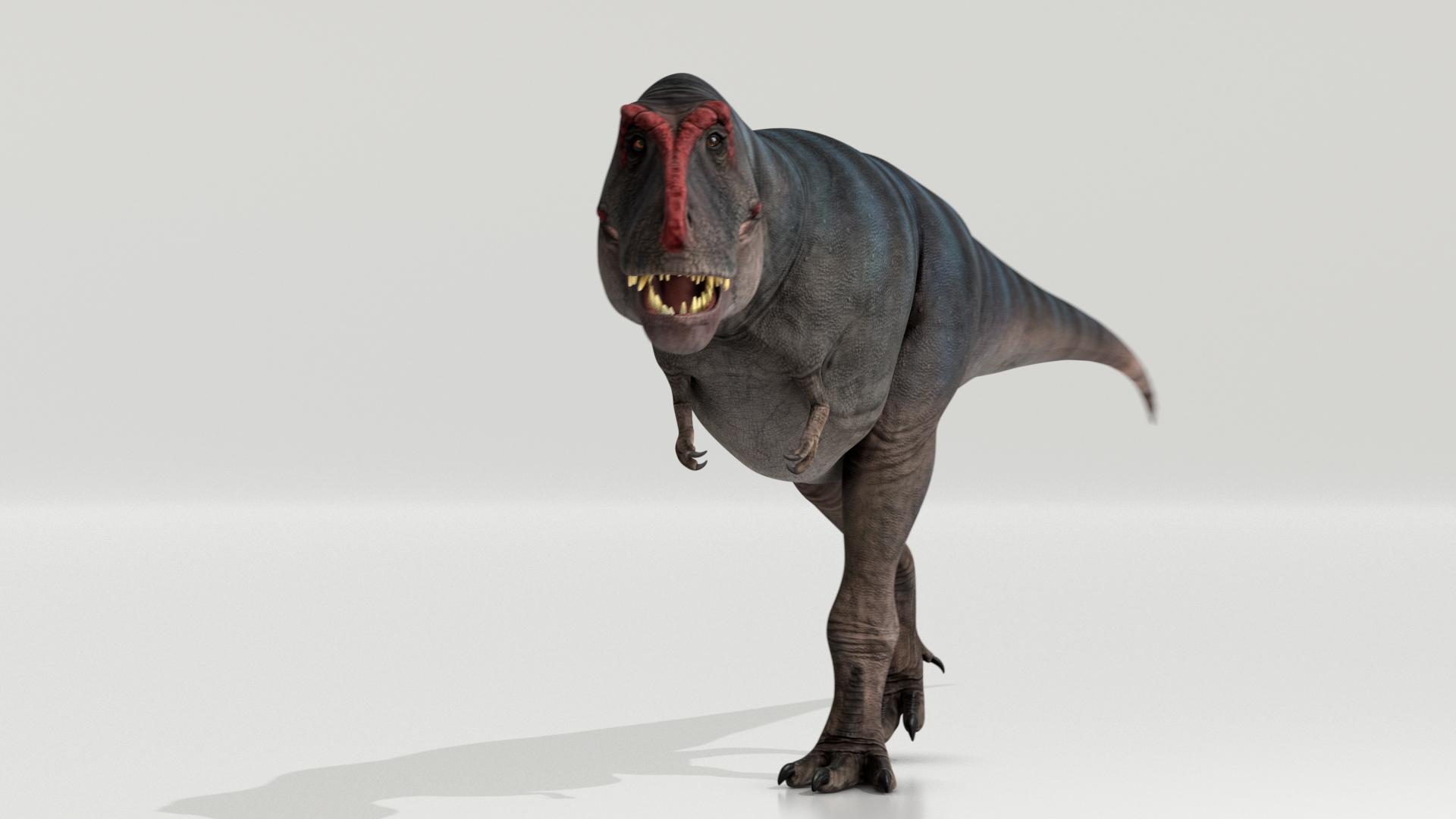 T. rex Trix life reconstruction, perspective view CREDIT Rick Stikkelorum, Arthur Ulmann _ Pasha van Bijlert