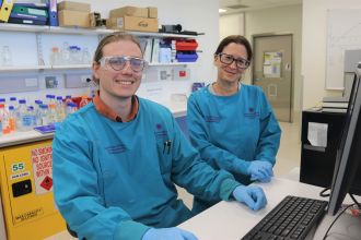 PhD candidate Garth Campbell and Dr Sarit Kaserzon