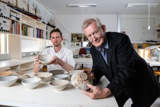 Ceramics collection donated to Flinders University for archaeological research